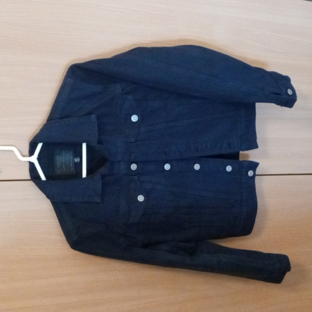 Lucky Brand Tomboy Trucker jacket navy blue